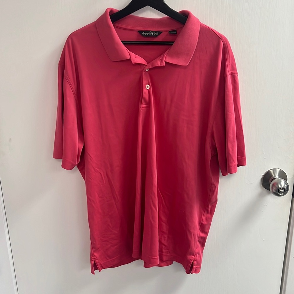 Kenneth Roberts Men’s Pink Polo Shirt (3524)